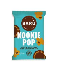 Barú Bar Kookie Pop Cookie/popcorn milkchoco  85g 