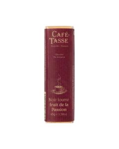 Cafe-Tasse Bar Dark 60% with Passion fruit 45g