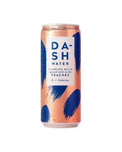 Dash Water Peaches 330 ml dåse