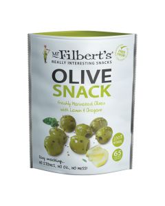 Filbert Green olives with lemon & oregano 50g