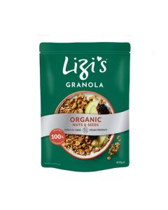 Lizi's Granola Organic Nuts & Seeds 400 g ØKO