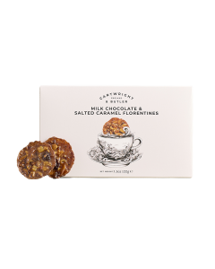 C&B Milk Chocolate and Salted Caramel Florentines 100g