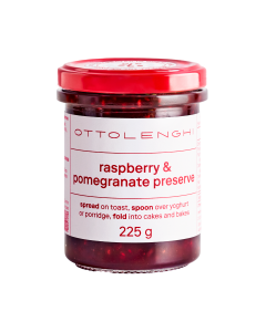 Ottolenghi Raspberry and Pomegranate preserve 225 g