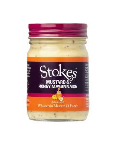 Stokes Mustard & Honey Mayonnaise 215 g